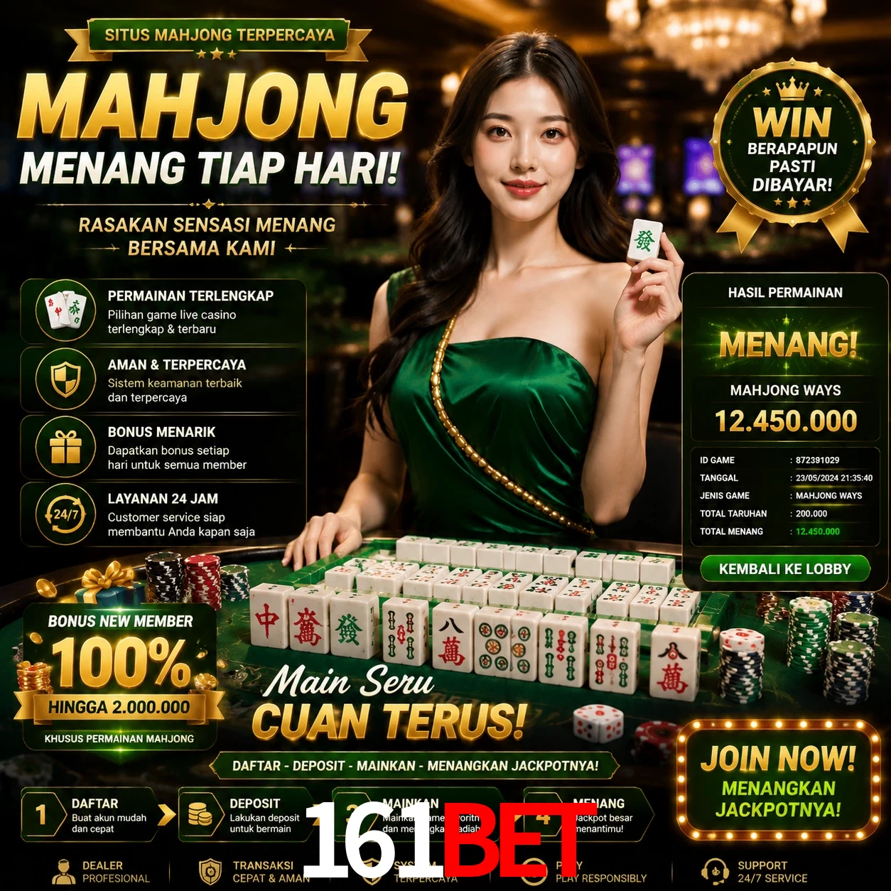 Cashback VIP 161Bet - reembolso semanal